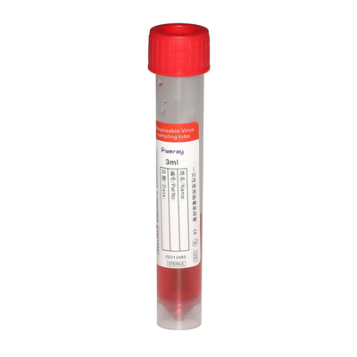 Sammlungs-Ausrüstungen 3ml Poweray nasale Putzlappen-VTM mit PCR-Terylen-Putzlappen