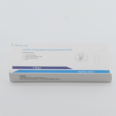 ISO bestätigte Test-Ausrüstungs-Antigen-Speichel-Test Kit High Sensitivity 15mins schnellen Covid 19