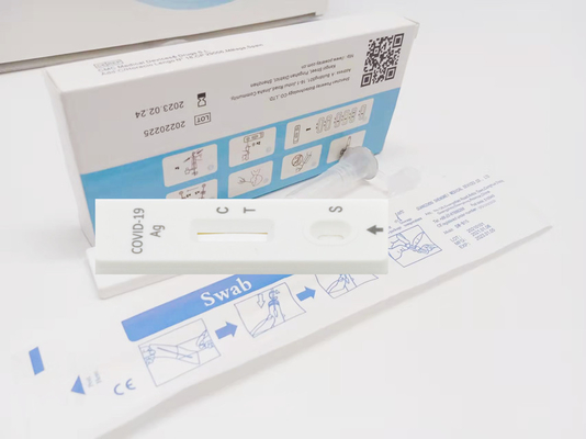ISO genehmigte schnelles Antigen-Speichel-Test-Putzlappen-Antigen-schnelles Antigen-hohe Empfindlichkeit