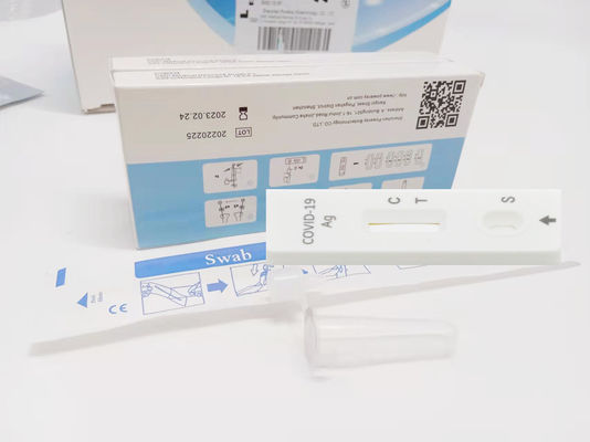 Qualität  OEM ODM Welcome Swab Antigen Rapid Test 15 Minutes Disposable usine