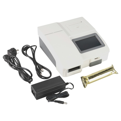 Kolloidales Goldquantitativer Immunoassay-Analysator 4,3 Zoll-Touch Screen