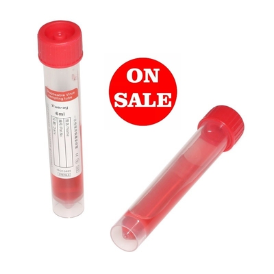 Wegwerfethylenoxid-Sterilisation VTM Kit Diagnostic 6ml