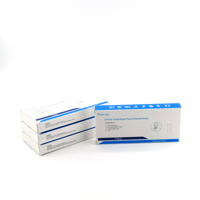 Selbstsammlungs-nasales Putzlappen-Virenantigen-Test-schnelles Antigen-schneller Test Kit Disposable