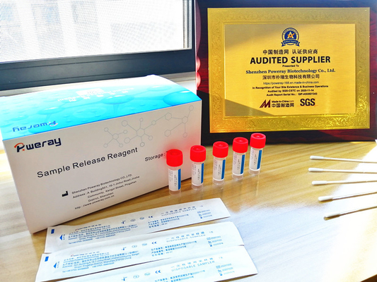 Hohe Zuverlässigkeit klinischer schneller Test Kit Fast Release For COVID-19 PCR
