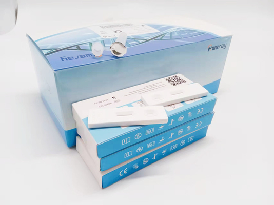 FDA-gebilligter nasaler Putzlappen Covid 19 Test-Ausrüstungs-schnelle Antigen-Test-Ausrüstungen zu Hause